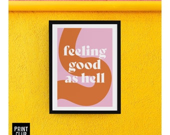 Lizzo Poster Downloadable PDF | ‘Good as hell’ lyrics Art Print | Print at home | Lizzo Art Print