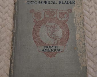 Carpenters Geographical Reader by Frank G. Carpenter Antique hardback 1915