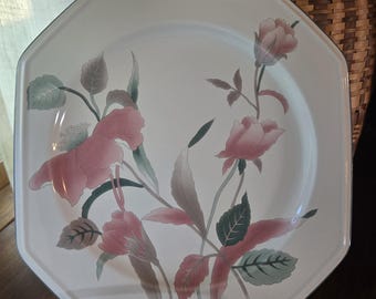 Mikasa Silk flowers Dinner plate Continental Mikasa