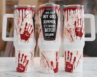 Mama Cried (Top Half Only) 40 OZ With Handle Tumbler Wraps