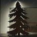 Wooden Christmas Tree Template, Tree Silhouette Template, Printable ...