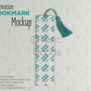 VILLFUL 1 Set Aluminum DIY Bookmark Sublimation Bookmark Tassels DIY  Bookmarks Crafts Blank Bookmarks to Decorate Unfinished Page Markers Blanks