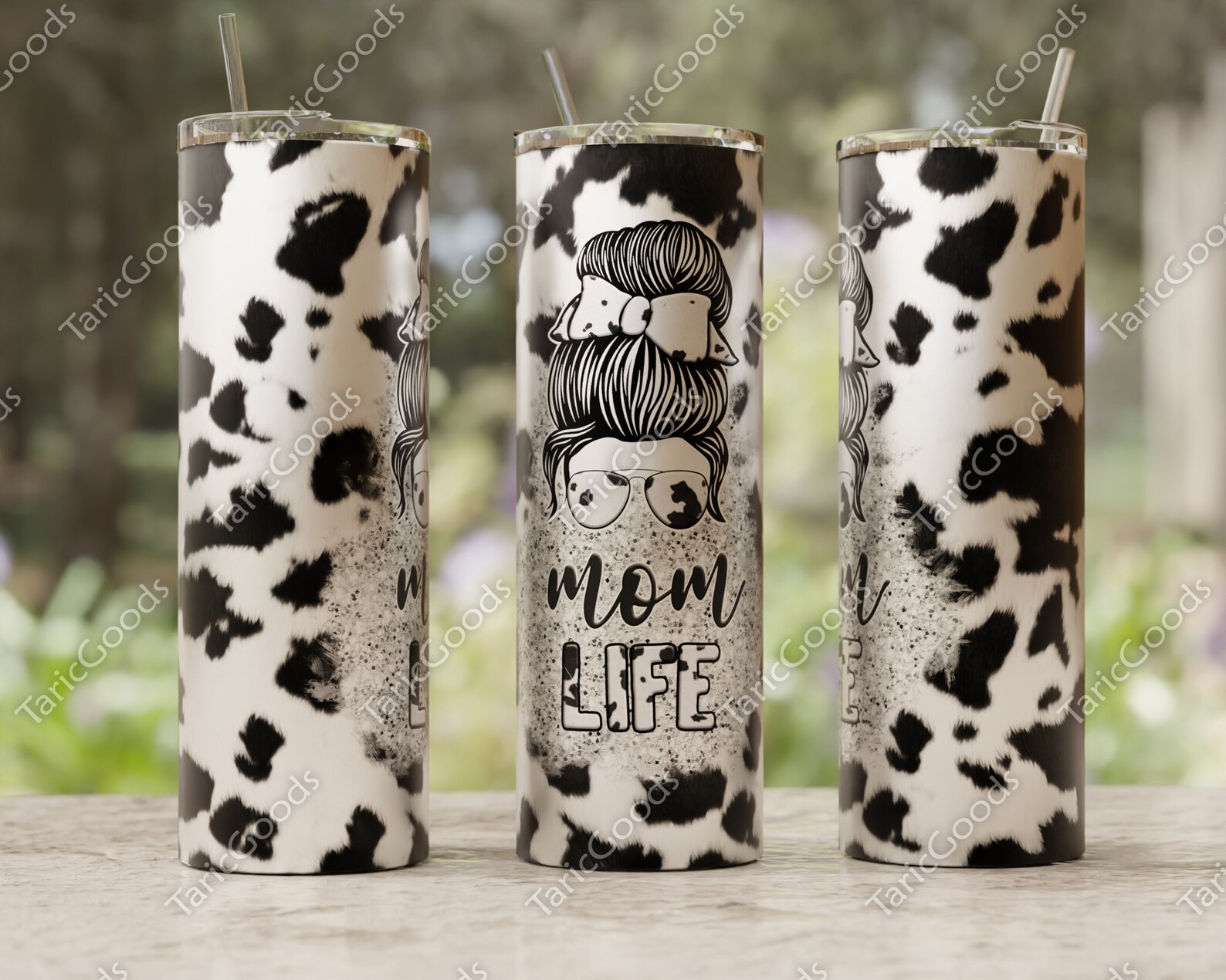 Mom Life Tumbler Wrap 20oz Skinny Tumbler Sublimation Designs Etsy
