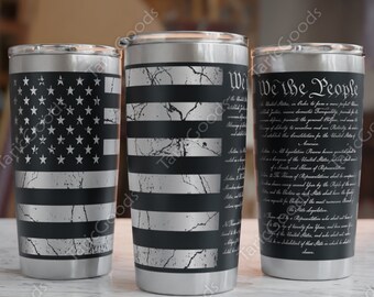 20oz Tumbler Laser Svg, We the people 20oz Tumbler Full Wrap Laser Svg, Laser Engraved Svg, Tumbler Laser File, Laser Svg For Tumbler