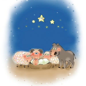 Weihnachtskarte KÖNIG