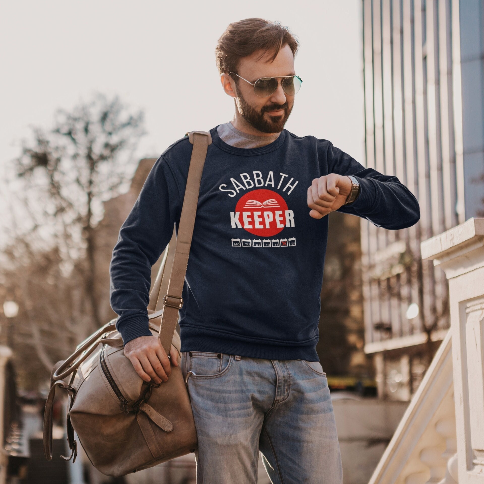 Sabbath Keeper - Unisex Christian Sweatshirt, Adventist sweatshirt, Adventist clothing, Adventist apparel, Seventh Day Adventist