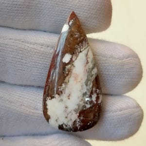100% natürliche Wald Jaspis Edelstein Birnenform & Größe Jaspis Cabochon Soem verfügbar gute Qualität Jaspis 32 Wagen 39X20X5 MM