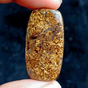 100% Natural Bronzite Cabochon Attractive Top Grade Quality Bronzite Loose Gemstone Fire play Cushion Shape Making Jewelry 61Ct. (38x20x7mm)