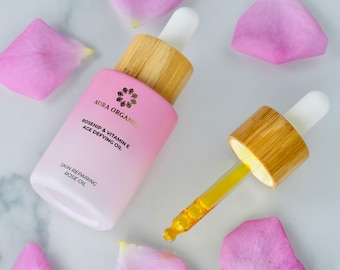 Organic Rosehip and Vitamin E Face Oil