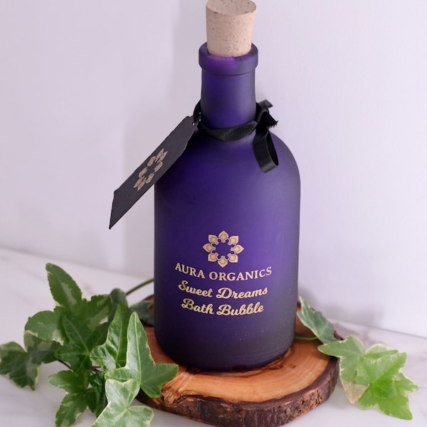 Aromatherapy Lavender and Chamomile Vegan Bath Bubble by Aura Organics