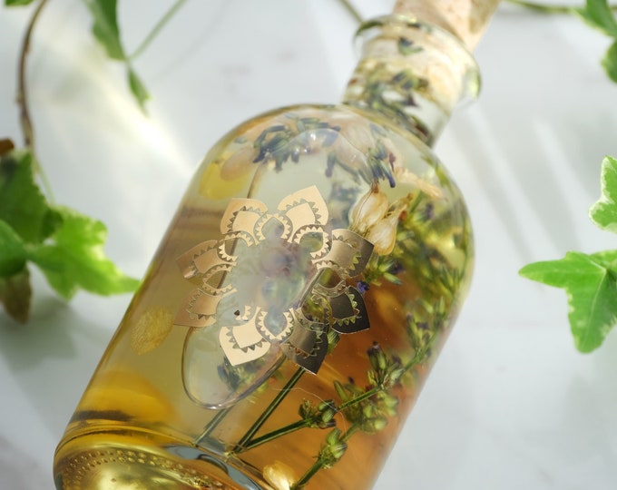 Lavendel Luxus veganes Badeöl mit Bio Zutaten von Aura Organics