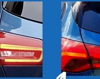 Ford FOCUS MK4 - Pellicola oscurante per luci posteriori: look elegante per station wagon e auto normali Tipo 10