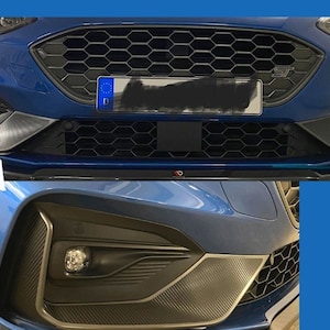 Ford Focus ST MK4 - Upper Grill - Black Finish (2018 - 2022) 