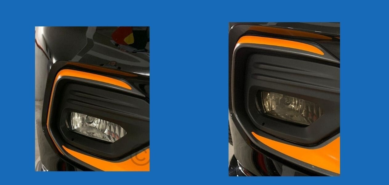 Autolicht Schutzfolie,Scheinwerfer Rücklicht Nebelscheinwerfer Aufkleber  Auto Scheinwerfer Folie Auto Vinyl Wrap Rolle für Auto Rückleuchten Blinker  Nebelscheinwerfer Autolampen, 30cm x 1m : : Auto & Motorrad
