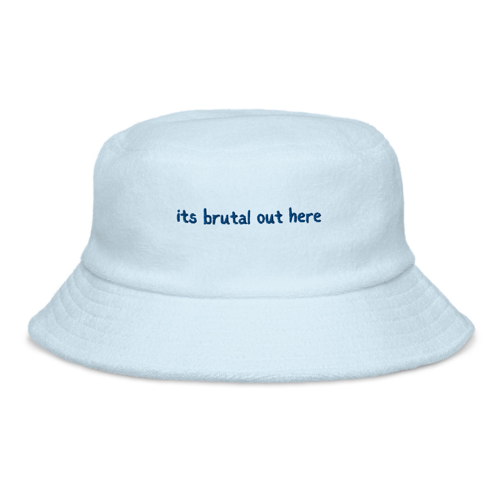Terry Cloth Bucket Hat - Etsy