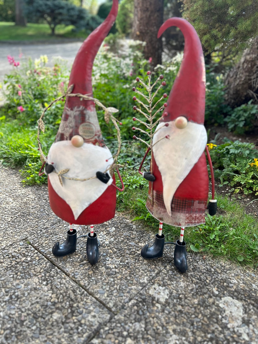 SPECIAL OFFER! Large LED Gnome Made of Iron With Lighting, Only While ...