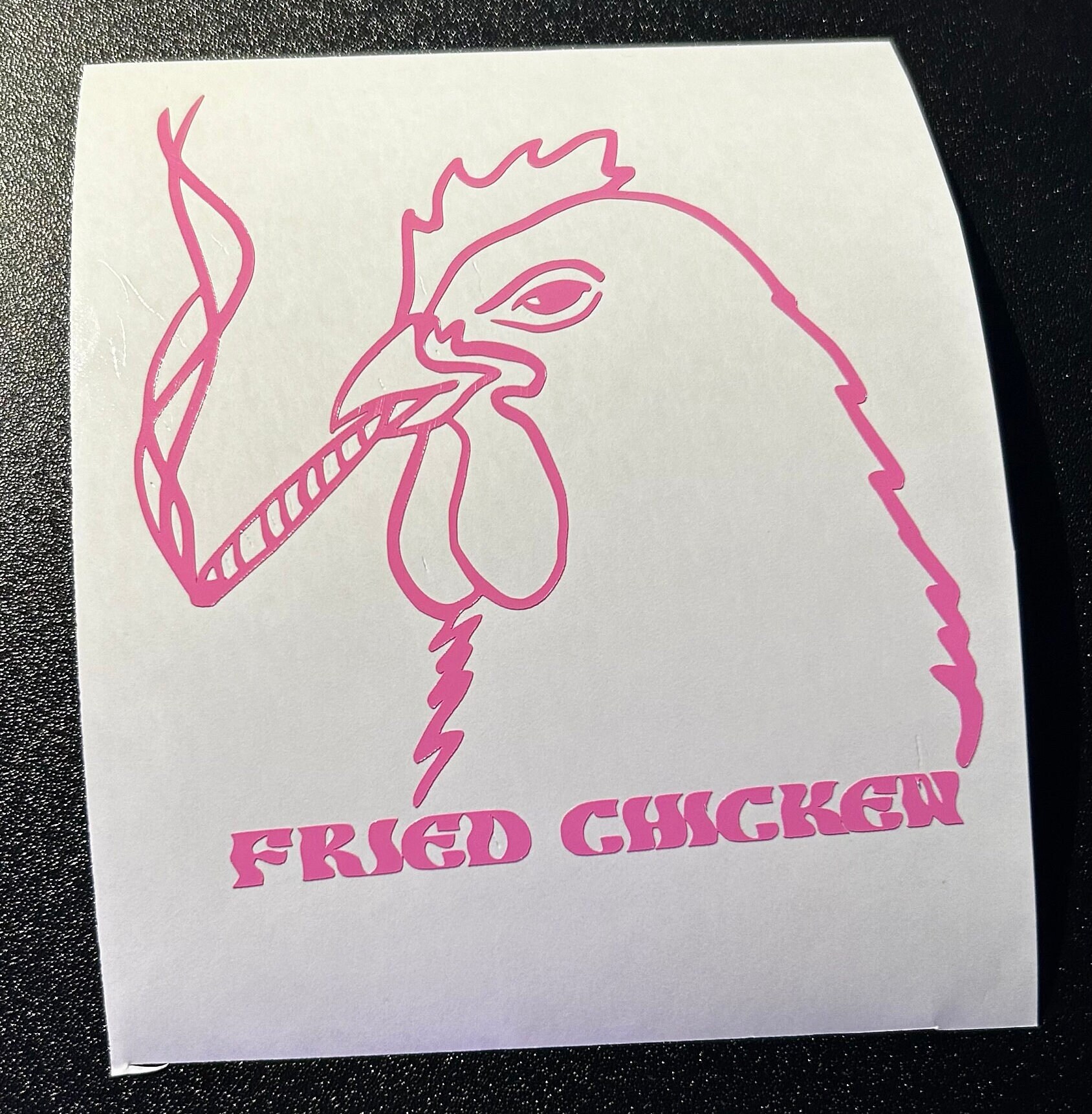 Fried Chicken Decal - Etsy