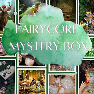 Fairycore Mystery Box - Faecore Decor - Oddities, Treasures and Knickknacks - Goblincore, Crowcore, CottageCore, Witchy - Faerie Garden
