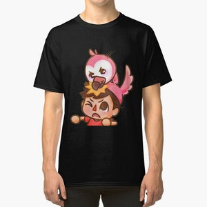Top AlbertsStuff Flamingo001 Unisex Adult Tops Flamingo Roblox01 T Shirt Youtuber Be Sa NEw