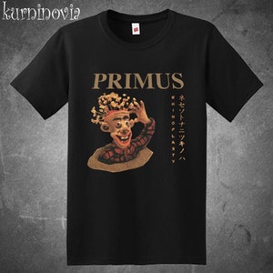 King Top Primus1331 Rhinoplasty American Rock Band Mens Black TShirt T New