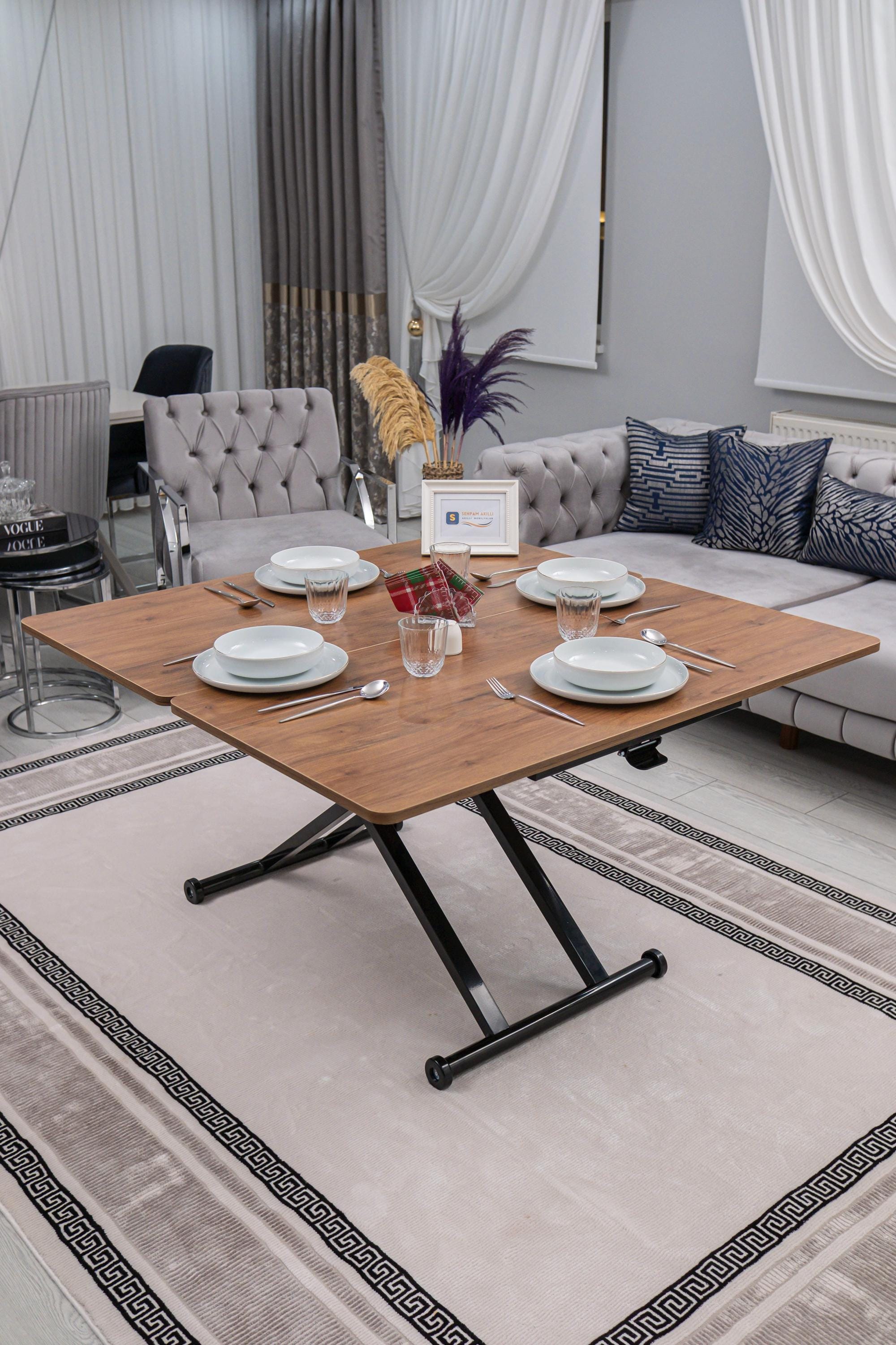 Car Table, Liftable Folding Table, Rear Seat Dinette Table