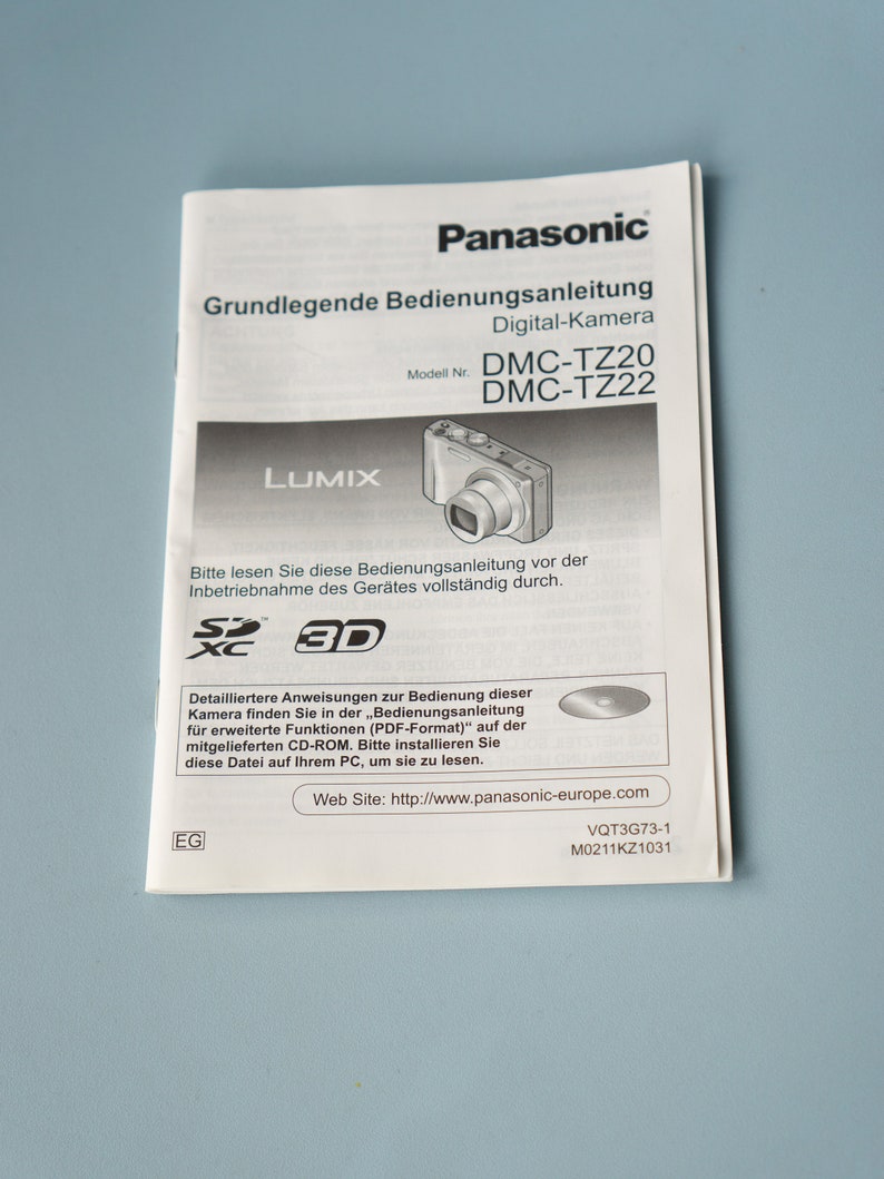 Panasonic Lumix DMC TZ22 digicam great condition in original packaging silver image 8