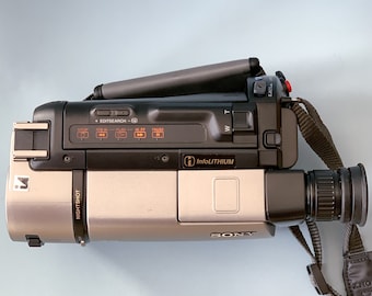 Sony CCD-TR 840E PAL Hi-8 Xr Vintage Camcorder With Night