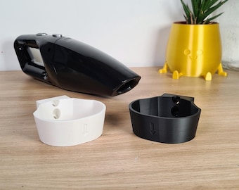 Wandhalterung für Handstaubsauger | Mini-Staubsauger-Aufbewahrungshaken – 3D-gedruckter Schreibtisch-Organizer-Haken