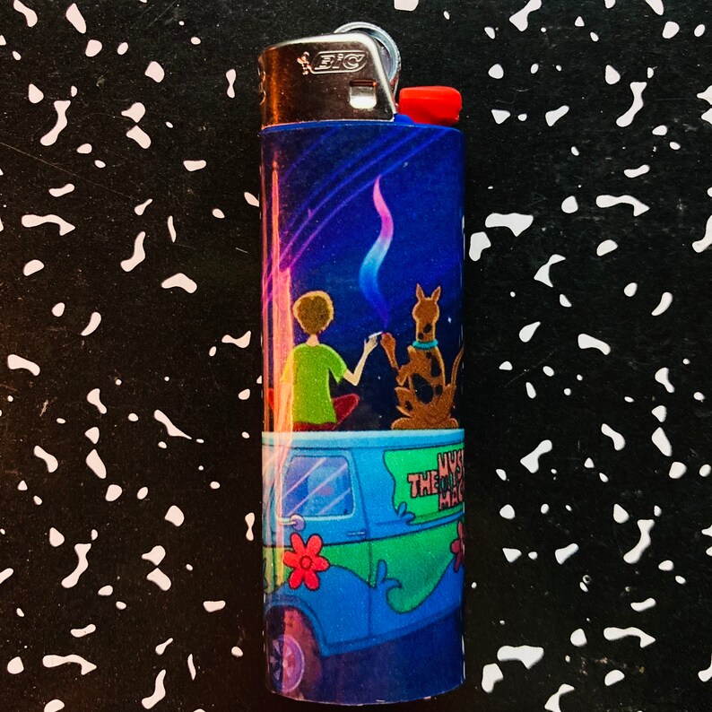 Scooby Doo Custom Lighter With Wrap/cover Etsy