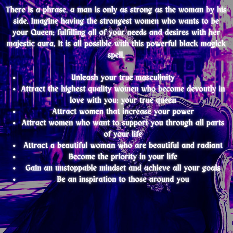 Kingmaker 3 Find Your Queen Alpha Male Spell Love Spell Etsy