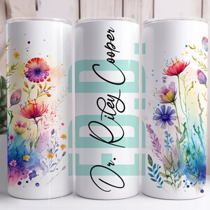 EDD Abschlussgeschenk Personalisierter Becher mit Deckel und Strohhalm Neuer Doktor Geschenk Doktor der Bildung Doktorat Abschlussgeschenk Lehrer Becher