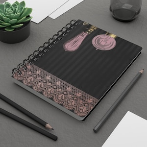 Steampunk Spiral Journal, steampunk costume, steampunk clothing, steampunk goggles, steampunk dress, steampunk glasses, composition notebook