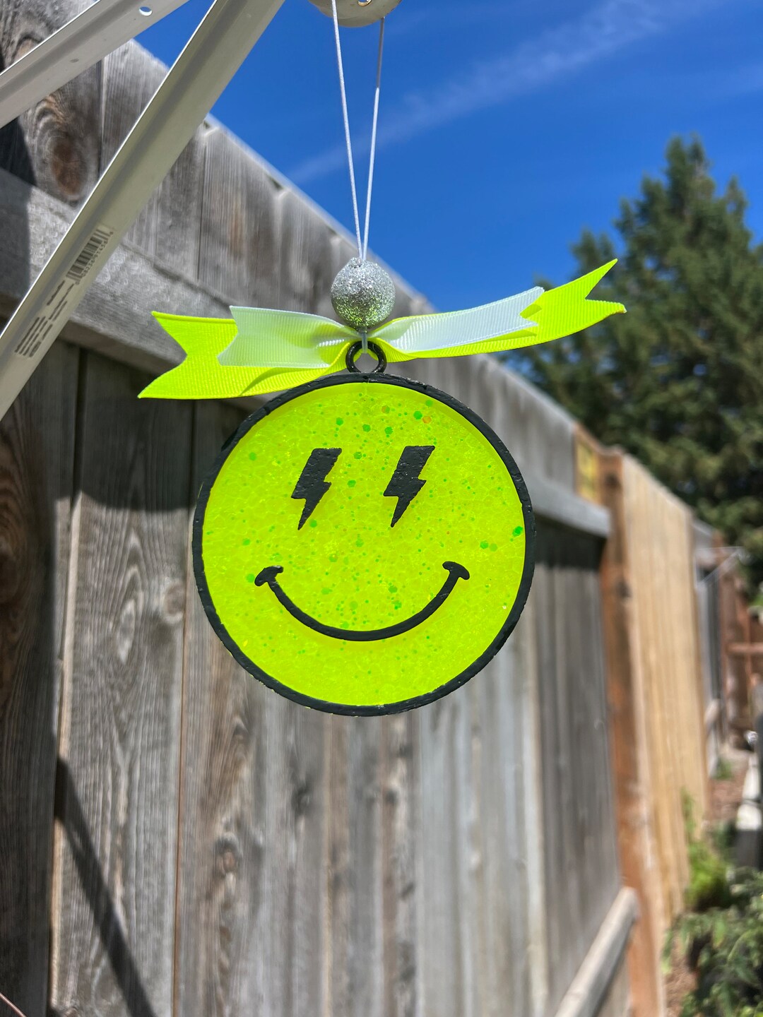 Smiley Face Freshie, Neon Freshie, Car Air Freshener, Car Accessory Etsy