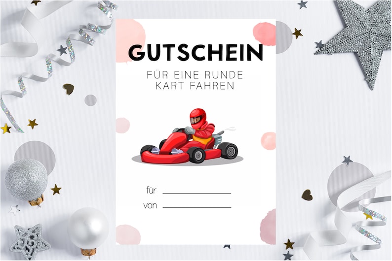 Go Kart Gift Voucher Template Voucher Children Karting Voucher Template ...