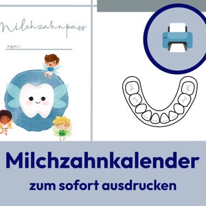 Passe-dents bancal Calendrier des dents pour enfants Garçons Passe-dents de lait Enfants Dents de lait Fée des dents Idée Fée des dents pour enfants Télécharger