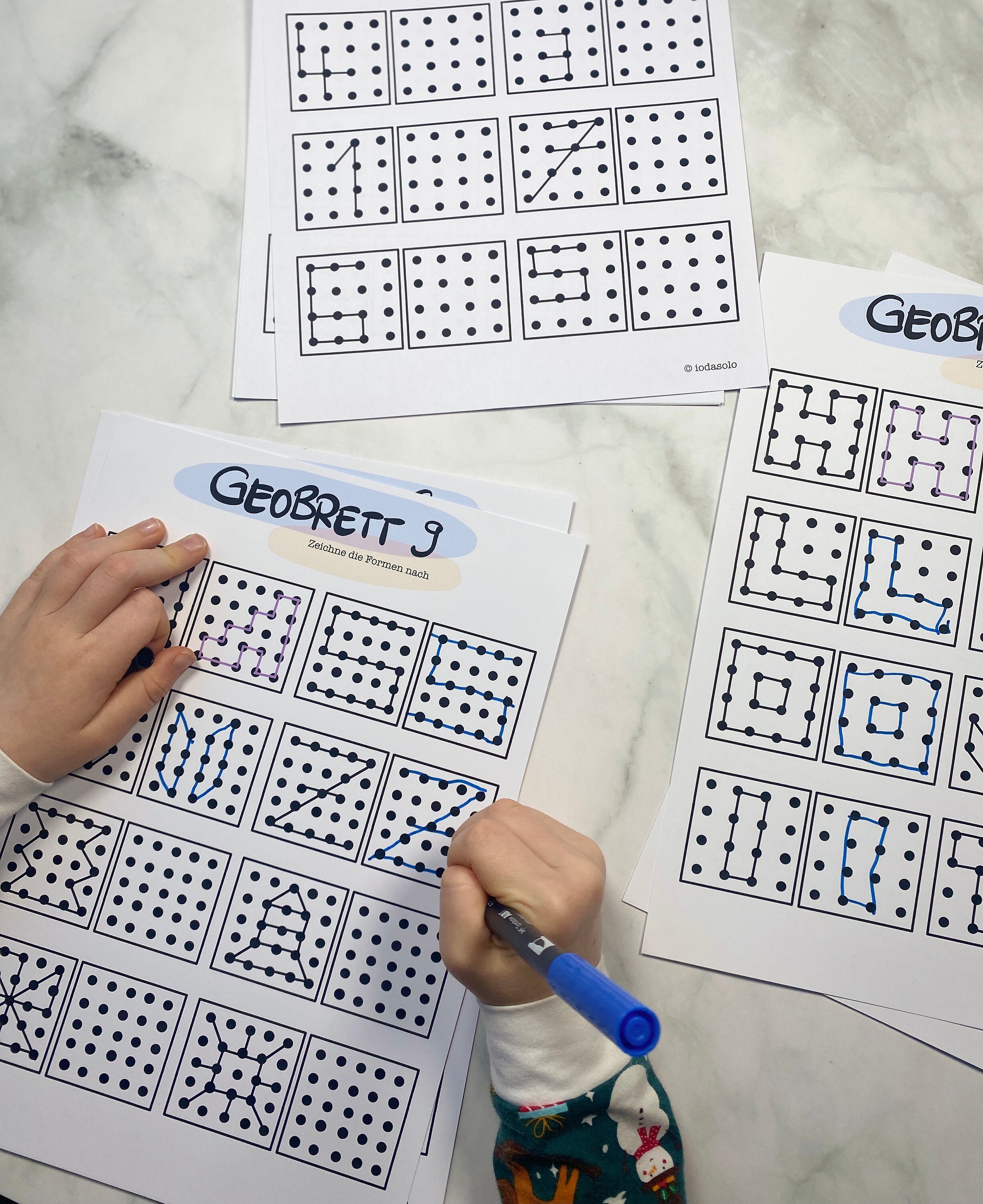Preschool Tasks to Print Out Puzzles Kindergarten Tracing Shapes ...