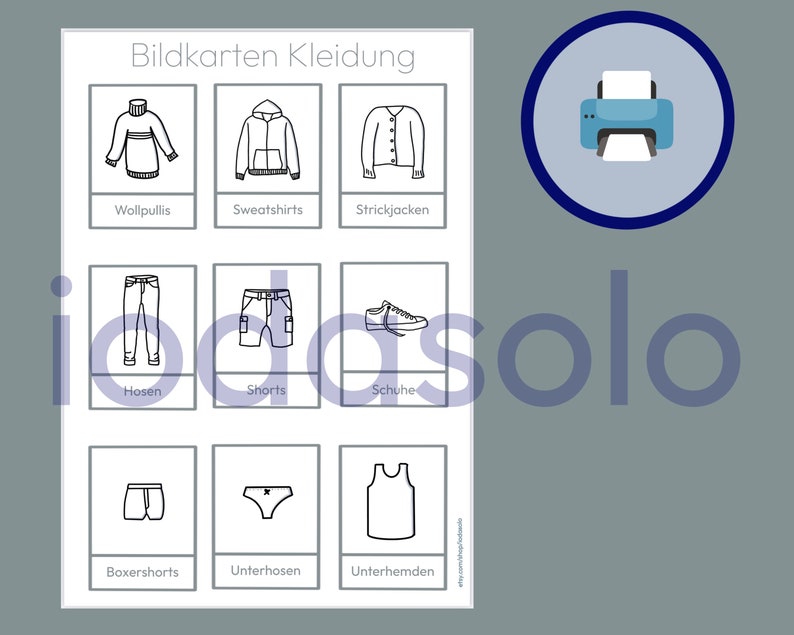 Montessori Labels Wardrobe Montessori Labels Children's Room Picture