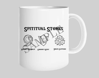 Loz Spiritual Stones - SVG and More. Printable, Use With Cricut