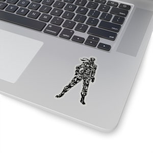 MGS Solid Snake - Kiss-Cut Stickers