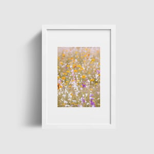 Wildflower Field, Printable Wall Art, Wildflower Print, Digital Download