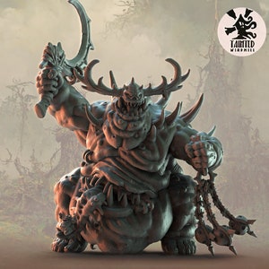 Great Dirty Demon Diseased Swamp Pox Boss Monster Table Top RPG Base ...