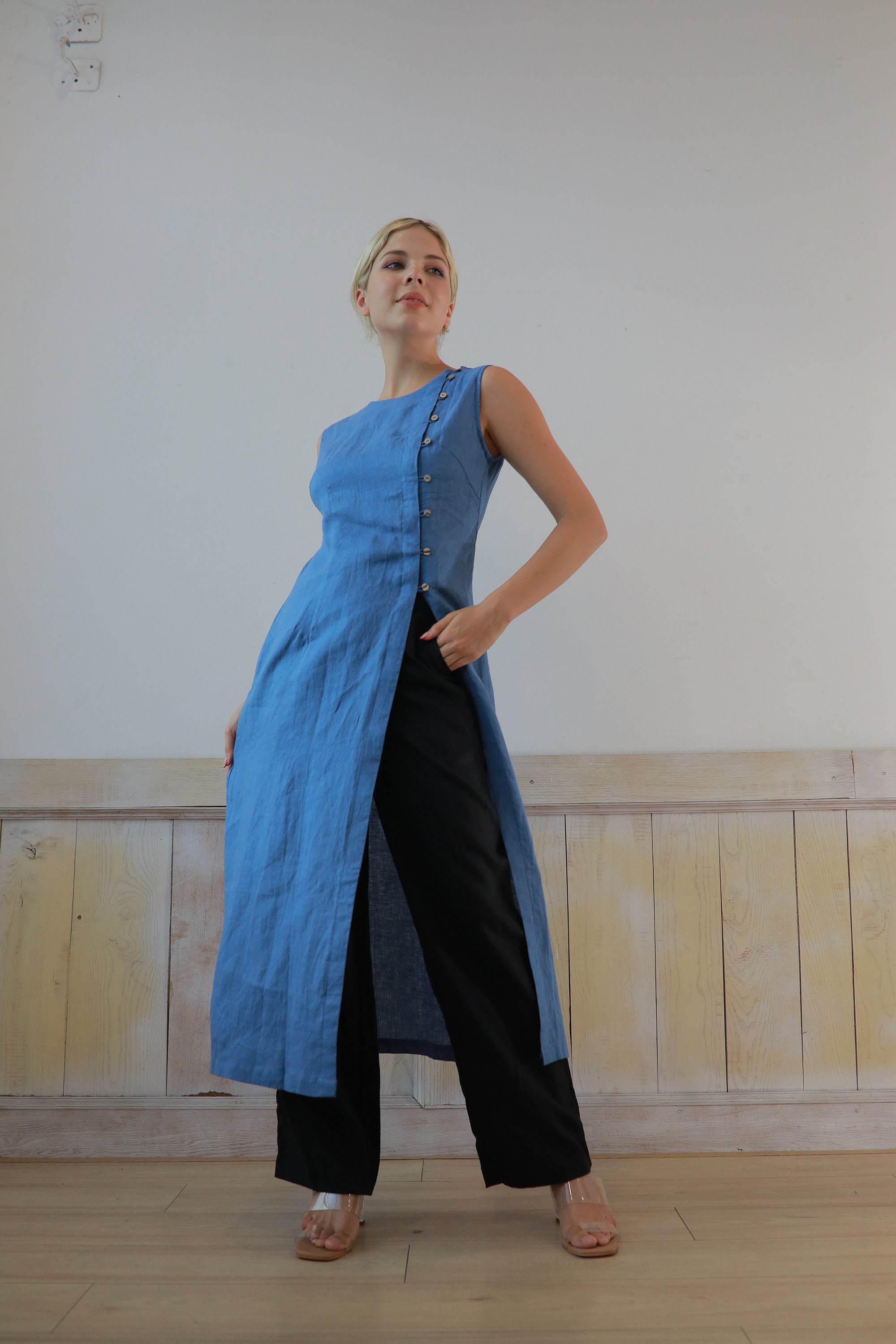 Long Tunic Tops to Wear With Leggings - Etsy