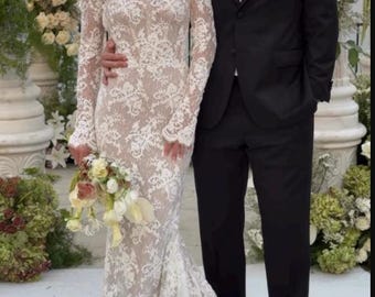 Custom Lace Wedding Gown - Couture Bridal Dress - Custom Fit