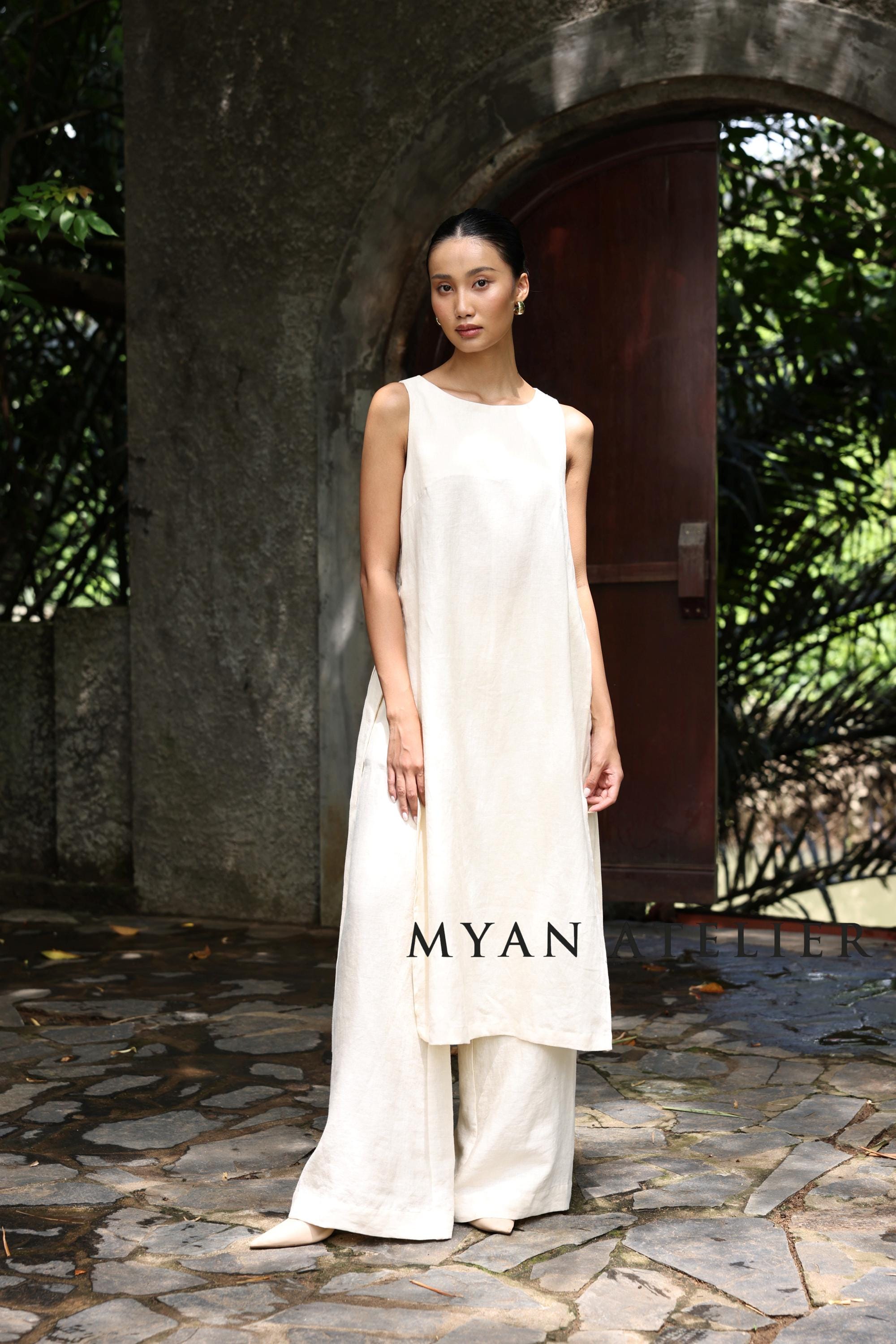 fit and flare a line dress for women ica ica dress knit dress A-line dress flare dress midi length high neck fit & flare A-line flare midi long long length rib knit high waist women's main image 1