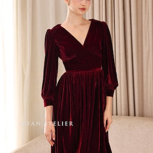 plus size red velvet christmas dress Rosegal Plus Size Fur Trim Velvet Dess with Belt Christmas Women Dresses New Fem