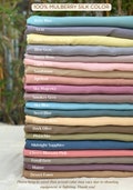 REAL 100% mulberry silk fabric, Pure silk fabric, Vietnamese silk fabric, by the yard, Mulberry silk fabric, Handmade silk fabric, real silk product logo
