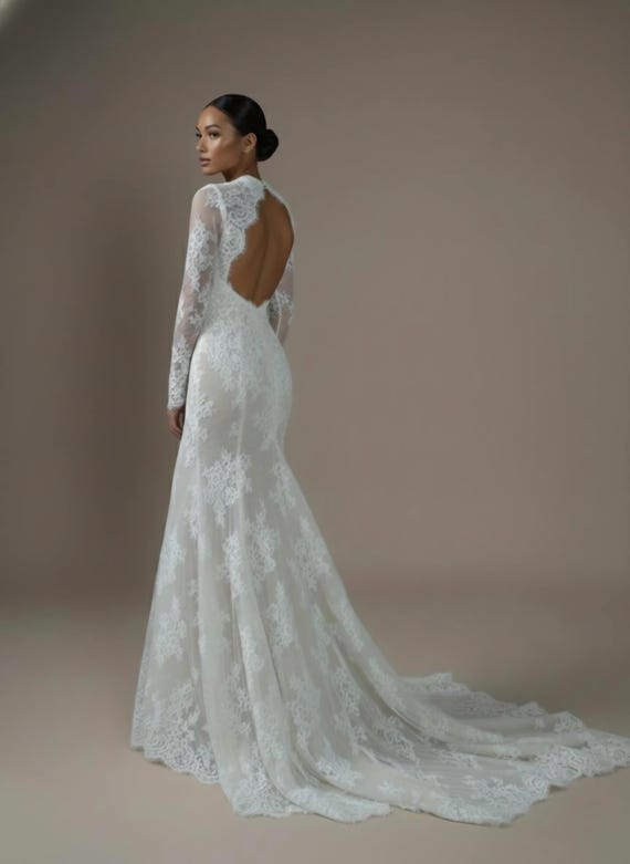how to dress up a white lace dress Like An Angel Long Sleeve Lace Dress White