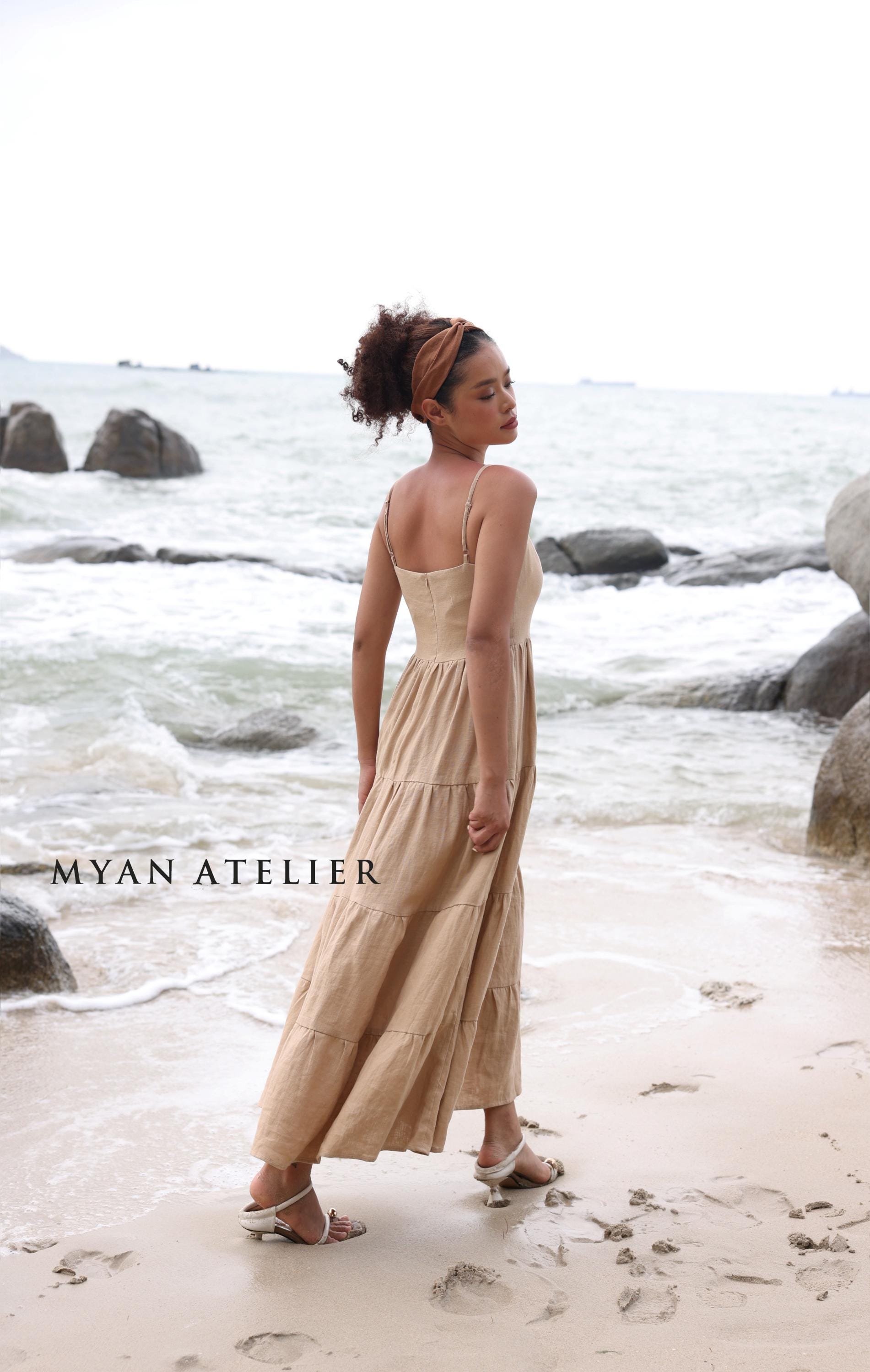Tiered Linen Maxi Dress JUNIA, Spaghetti Strap Dress, Beach Wedding Guest Dress, Linen Dress Women, Custom Dress, Linen Clothing Women - Etsy Tiered Linen Maxi Dress JUNIA, Spaghetti Strap Dress, Beach Wedding Guest Dress, Linen Dress Women, Custom Dress, Linen Clothing Women - Etsy
