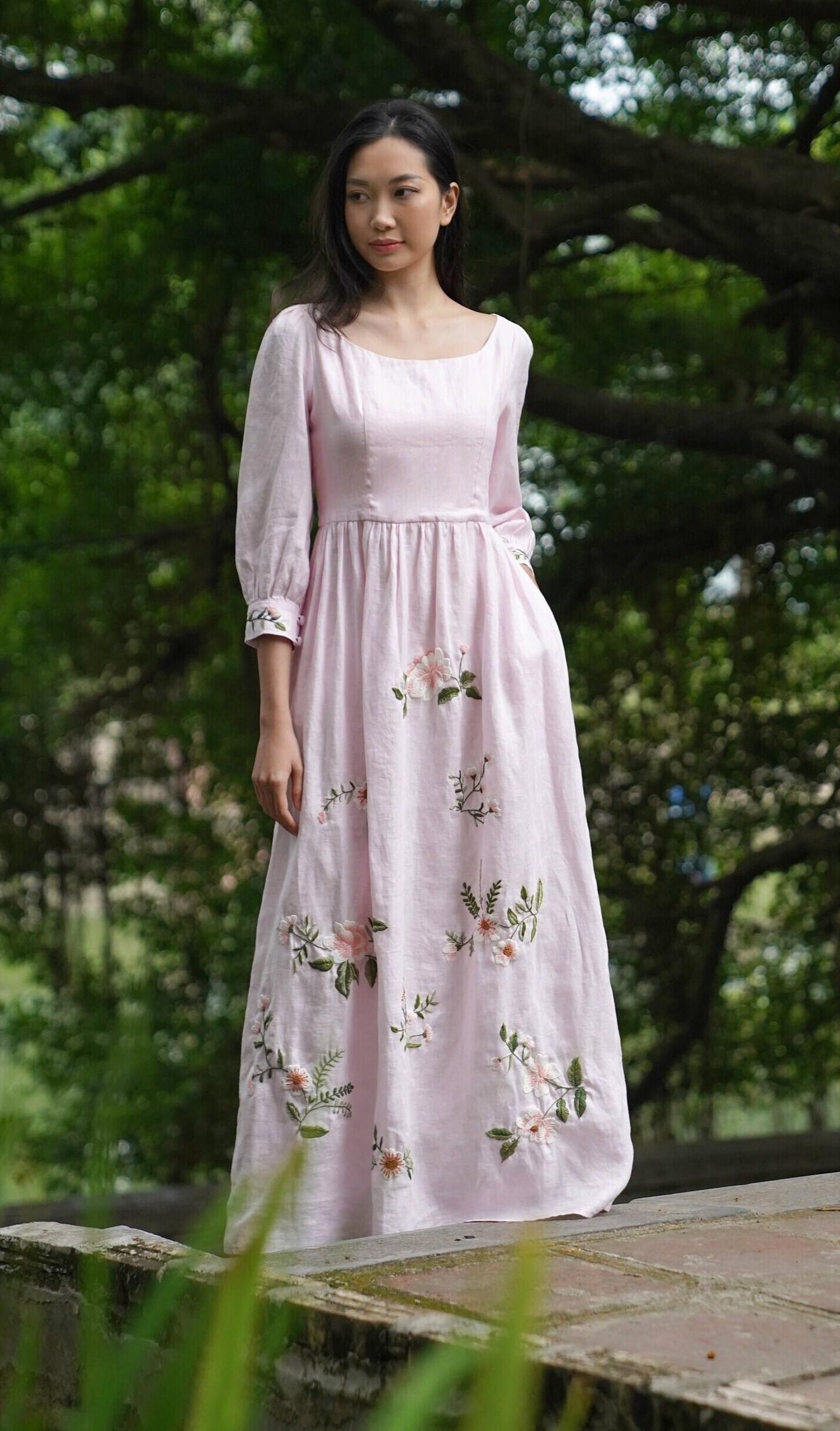 sachin and babi light blue dress Layla Tea Length Dress – Kay Unger main image 0