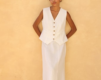 Marta Linen Vest – Z SUPPLY